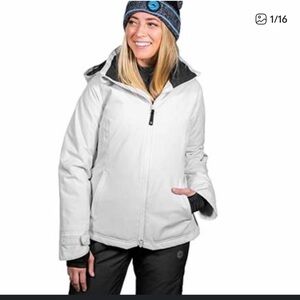 Wildhorn Women's White Ski Jacket